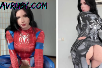 Sweetie fox passionate spider woman vs  black spider girl! avฝรั่ง